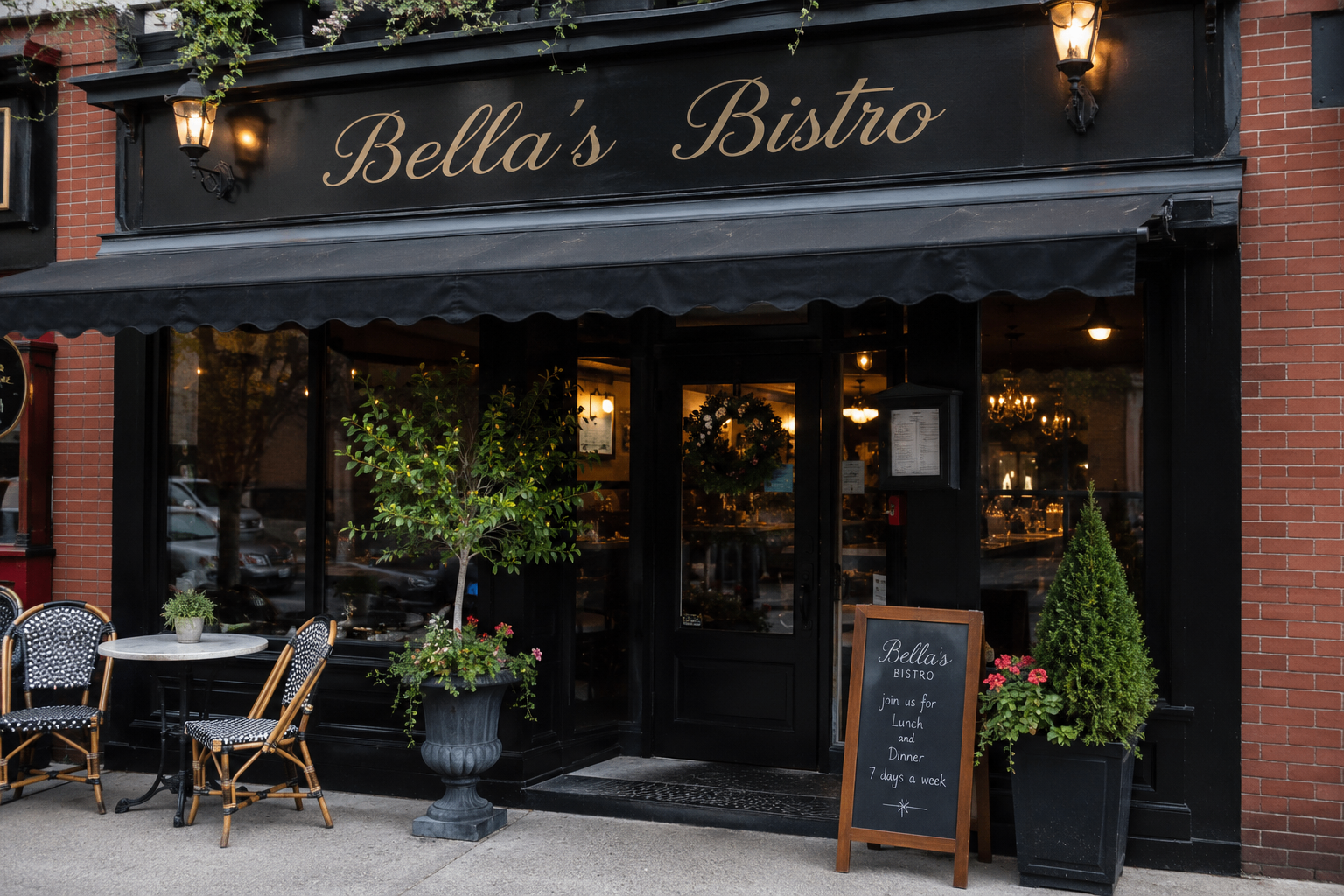 Bella's Bistro — Photography case study by Rivera Media House (Sold out launch)